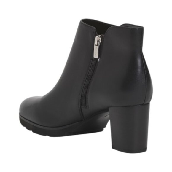 ROCKPORT Black Leather Stretch Comfort Booties - Picture 2 of 3